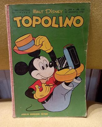 TOPOLINO PUBBLICAZIONE SETTIMANALE