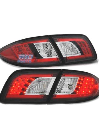 FANALI MAZDA 6 SEDAN 02-07 A LED NERI