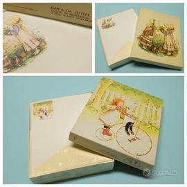 Carta lettere sigillata vintage Holly Hobbie 1979