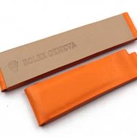 Cinturino Rolex Pelle Arancione Sportivo 20/16mm