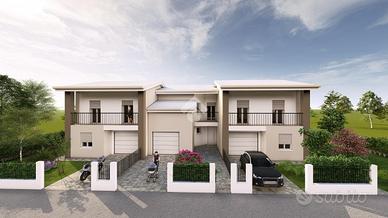 VILLA A SCHIERA CENTRALE A NOVELLARA