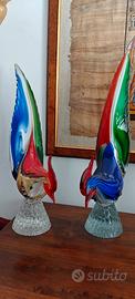 Galli in vetro di murano 