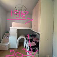 cameretta Bambina Bambine camera da letto