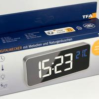 SVEGLIA digitale con temperatura