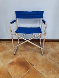 sedie regista pieghevole 