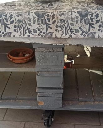 mobiletto fatto con pallet Epal