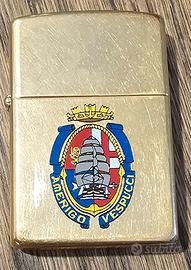 Zippo RARO Amerigo Vespucci Brass (1989)