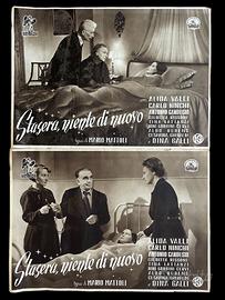 Antiche locandine cinema anni 40 Alida Valli