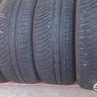 4 gomme usate 245 50 18 michelin pilot alpin