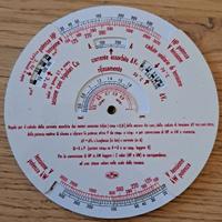 Regolo Calcolatore Vintage PALAZZOLI-CTS ANNI 60