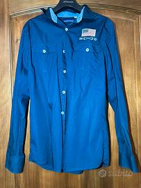 Camicia da ragazzo original marines blu tg 14 anni