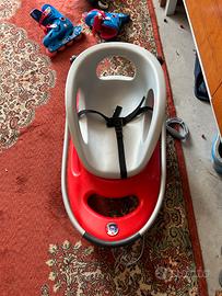 Slitta slittino bob Neve