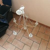 lampadario in ferro battuto