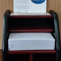 Porta biglietti da visita da scrivania