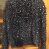 giacca aperta con brillantini 