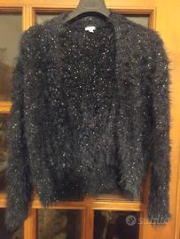 giacca aperta con brillantini 