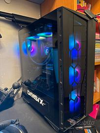 pc  r7 5700x3d e 3060 3x 12gb anche con MONITOR