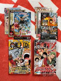 Lotto One Piece 69 & 70 prima stampa obi japan