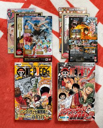 Lotto One Piece 69 & 70 prima stampa obi japan
