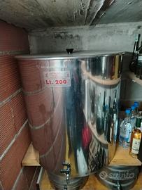 Serbatoio acciaio inox