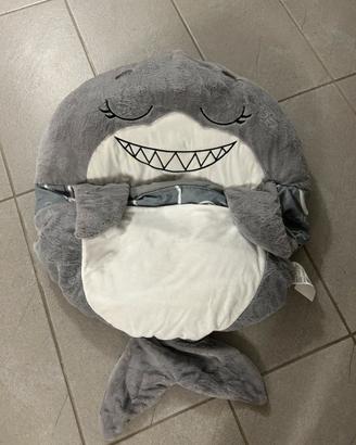 Sacco a pelo bambini a forma squalo