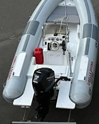 Gommone 6m + Mercury 115cv (2023) + Carrello