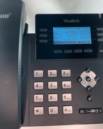 Yealink Gigabit Ip Phone Telefono Sip-t42s Aliment