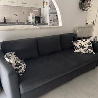 Divano letto con cassettone
