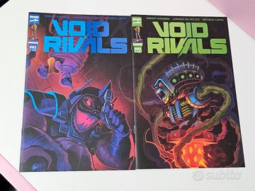 Void Rivals Connecting Variant Cover volumi 2 e 3