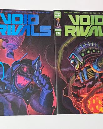 Void Rivals Connecting Variant Cover volumi 2 e 3
