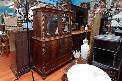 Credenza Con Ante In Vetro E Specchi – 24968