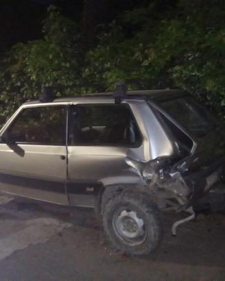 Fiat panda 4x4 1.1 incidentata 
