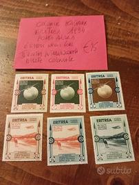 Colonie italiane di francobolli 