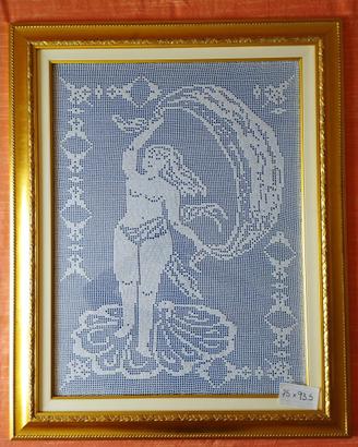 Quadro all’uncinetto 75x93,5