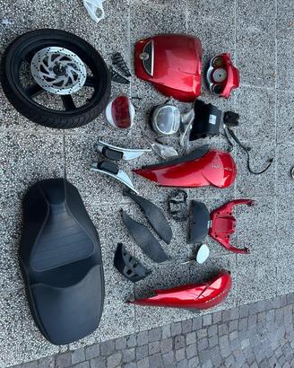 Ricambi Scooter Aprilia Scarabeo 300s