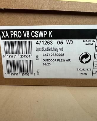 Scarpe montagna salomon bambino 27