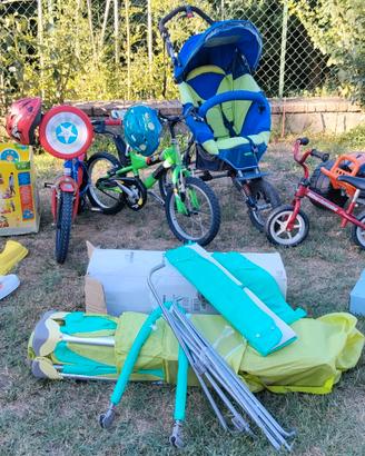 Varie per bambino dai 9 mesi ai 6/7 anni.....