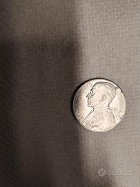 5 Lire Vaticano 1948 Pio XII - Argento 835 - BB/SP