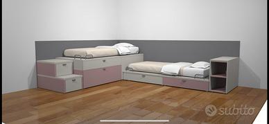 Camerett bambine (letti e armadi)