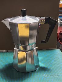 caffettiera moka (6-8 tazze) Made in Italy vintage