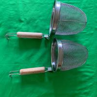 SCOLAPASTA ACCIAIO INOX 2pz
