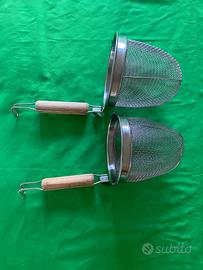 SCOLAPASTA ACCIAIO INOX 2pz