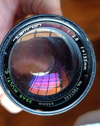 Obiettivo full frame Tamron Adaptall 135 2.8