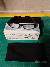 Occhiali con Telecamera HD 720p Spy Cam Videocamer