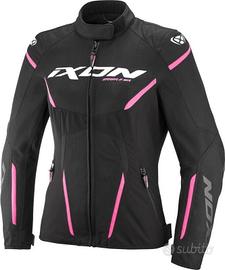 Giubbotto Moto Ixon STRIKER 2 AIR WP LADY Nero Ros