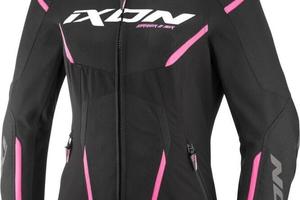 Giubbotto Moto Ixon STRIKER 2 AIR WP LADY Nero Ros