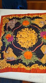 Foulard in seta Salvatore Ferragamo Vintage 