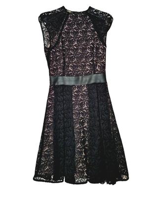 Pinko abito pizzo nero