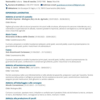 Aiuto cuoco autista sicurezza