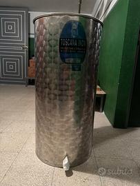 3 Serbatoi acciaio inox per olio